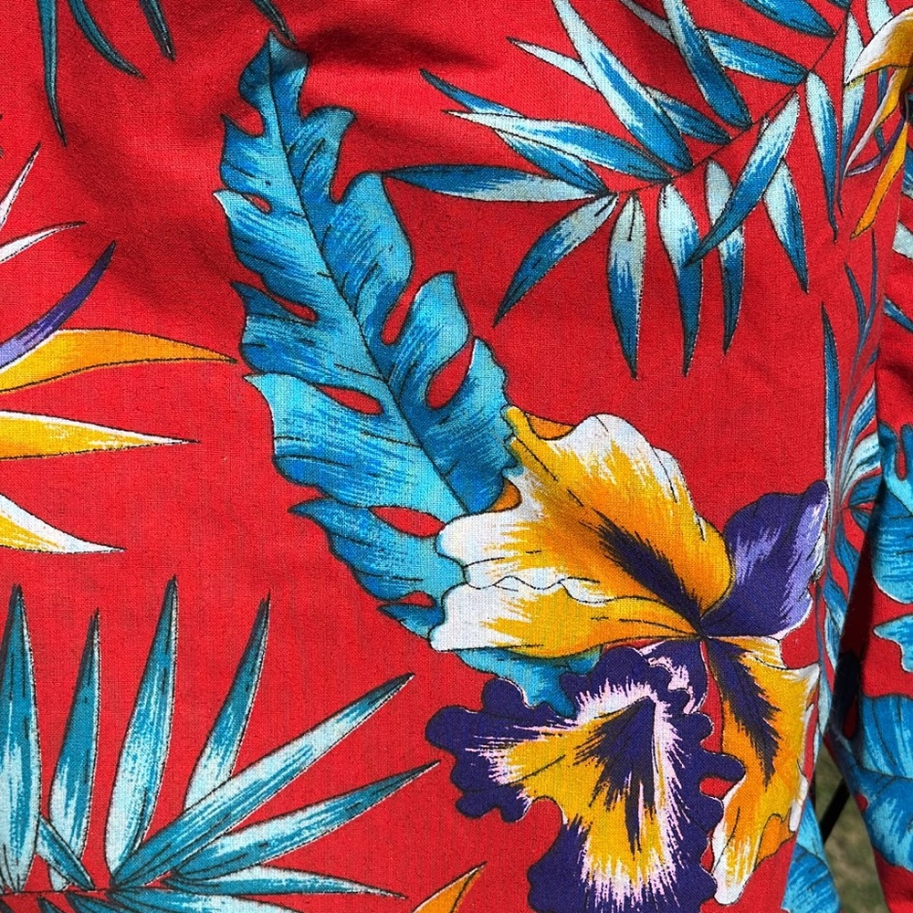 NOS Vintage Hawaiian Cotton Drawstring Shorts L